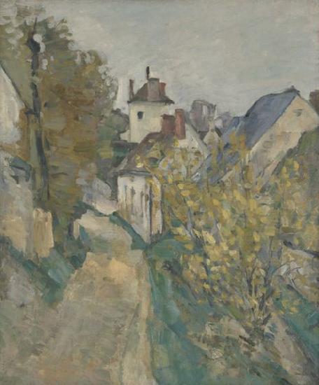 Paul Cezanne La maison du Docteur Gachet a Auvers-sur-Oise Germany oil painting art